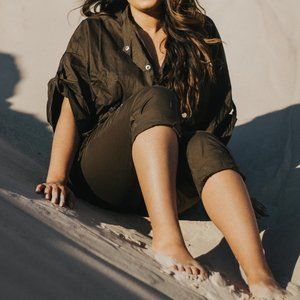 Fashion Nova Utility Jumpsuit